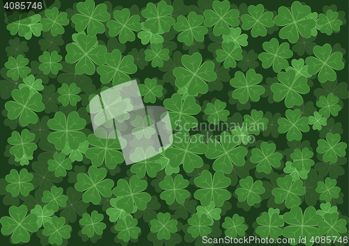 Image of background with clover