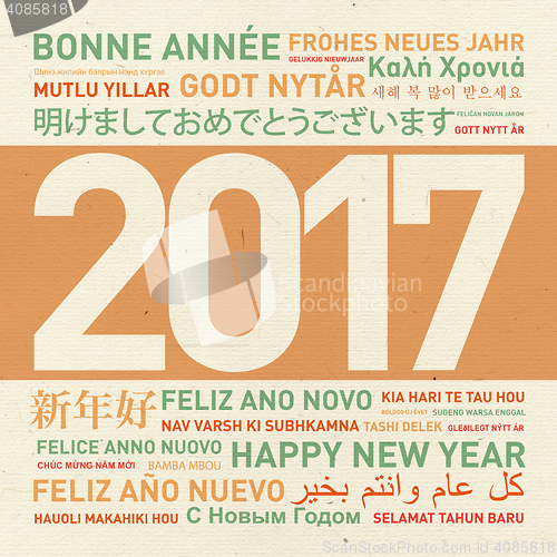 Image of Happy new year from the world