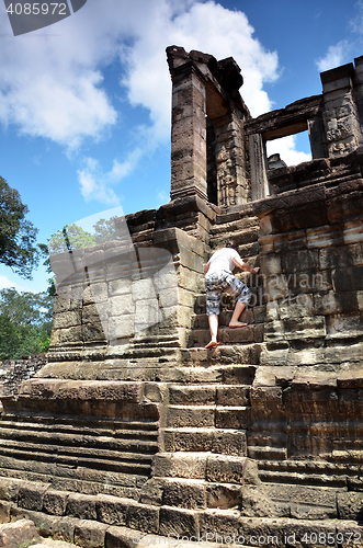 Image of Bayon Temple At Angkor Wat, Cambodia