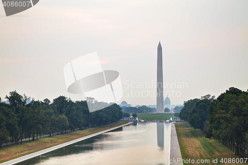 Image of Washington Memorial monument in Washington, DC