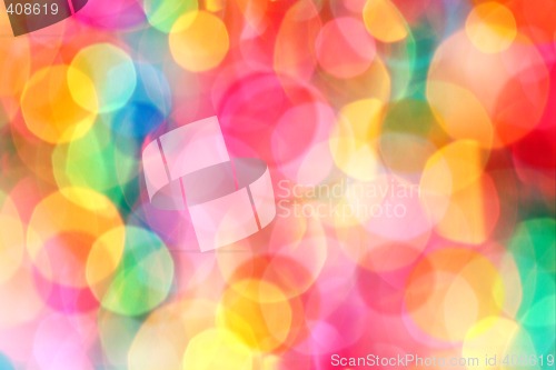 Image of Defocused lights