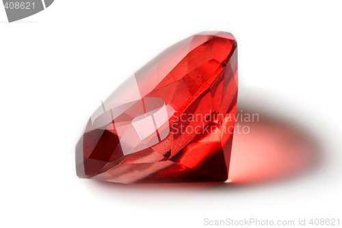 Image of Beautiful red gem