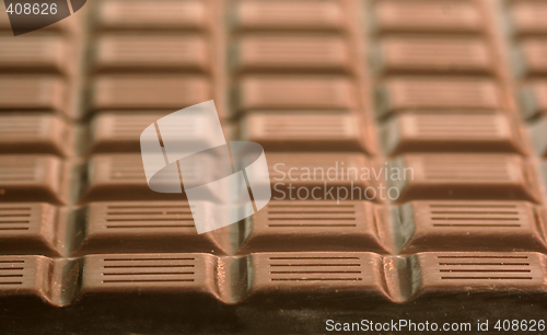 Image of rows of chocolate