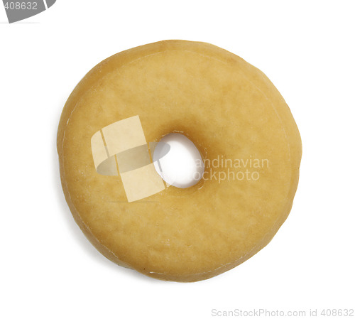 Image of Delicious donut isolated