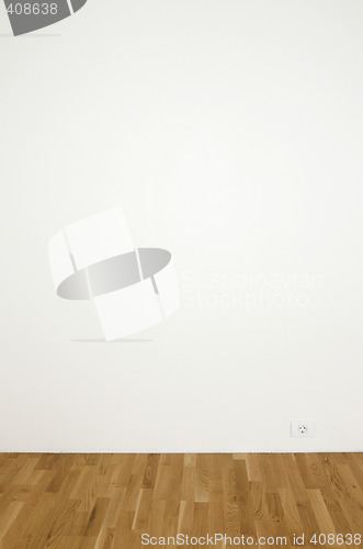 Image of Empty white wall