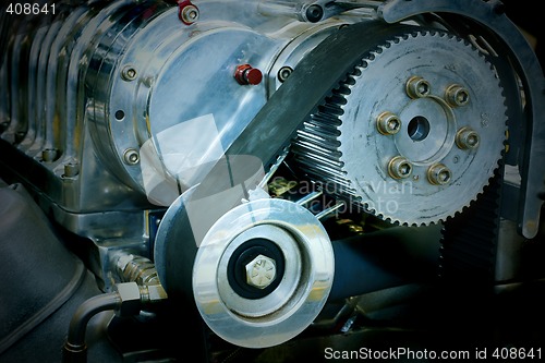 Image of Hih performance car engine