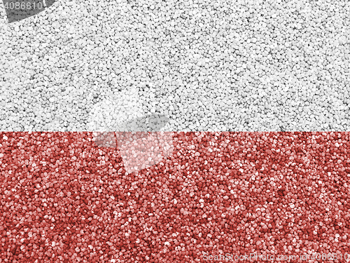 Image of Flag on poppy seed