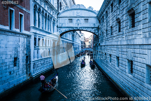 Image of Bridge of Sighs in Venice