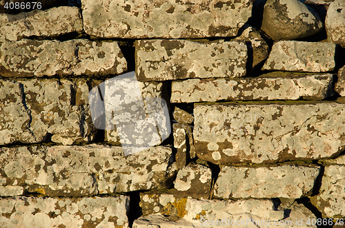 Image of Weathered stone wall background