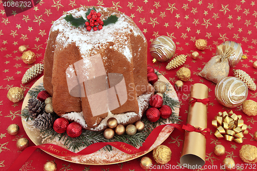 Image of Italian Pandoro Christmas Cake