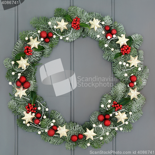 Image of Christmas Wreath Welcome  