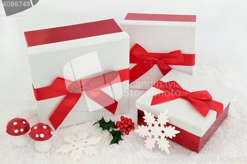 Image of Christmas Gift Boxes