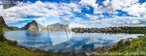 Image of Panorama Lofoten archipelago islands