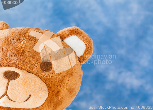 Image of Injured Teddy Bear