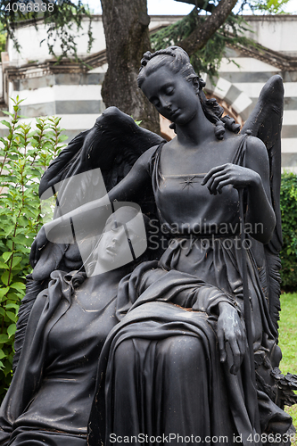 Image of Old Cemetery statue