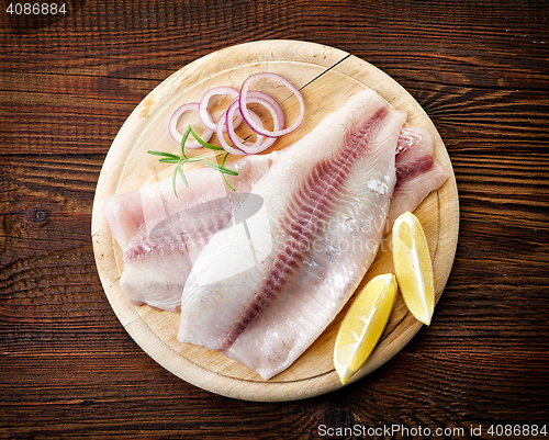 Image of fresh raw fish fillets