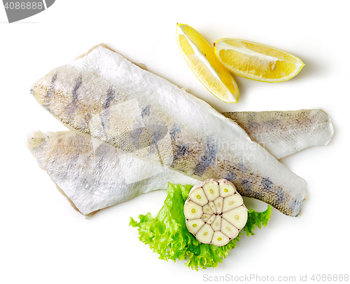 Image of fresh raw fish fillet