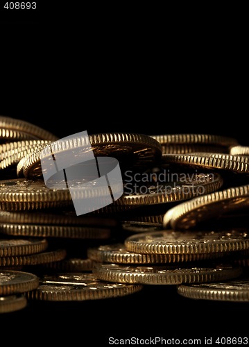 Image of Pile of gold coins