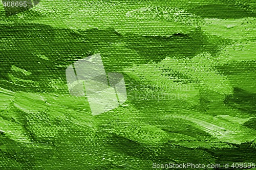 Image of Green oil paint background