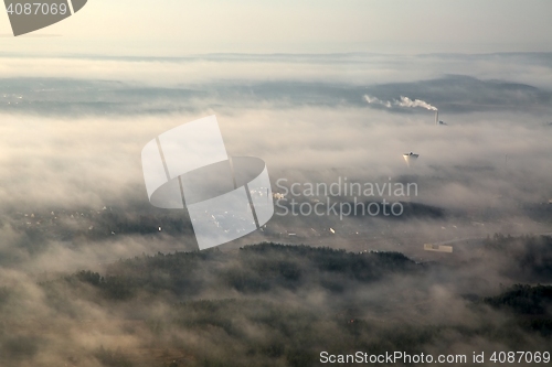 Image of Foggy Landscape