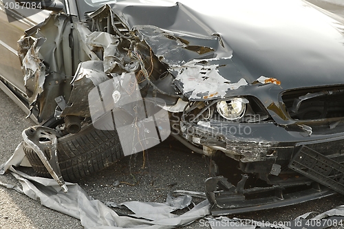 Image of Car Wreck Detail