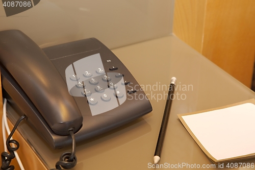 Image of Phone and notes