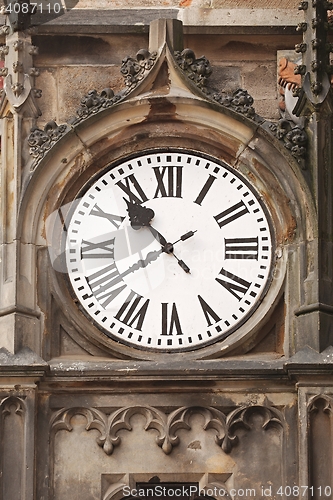 Image of Old clock on a tower