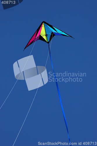 Image of Kite flying high
