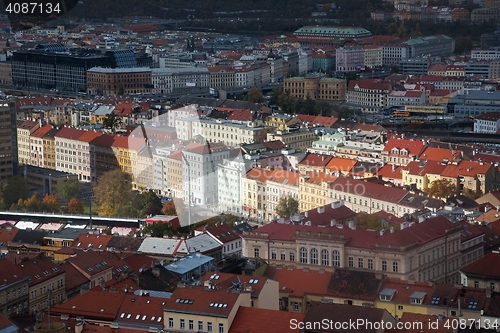 Image of Prague viewed from above