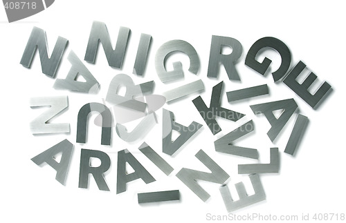Image of Stainless steel letters
