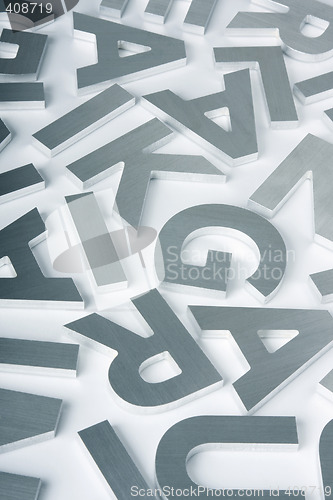 Image of Stainless steel letters