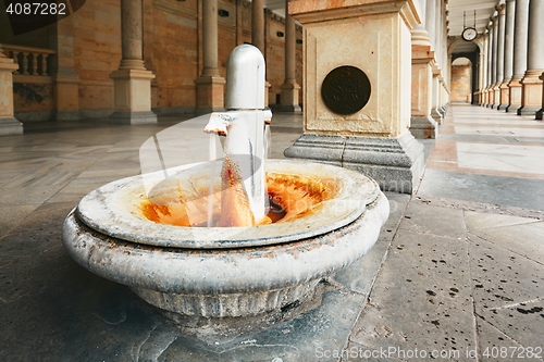 Image of Termal spring in colonnade