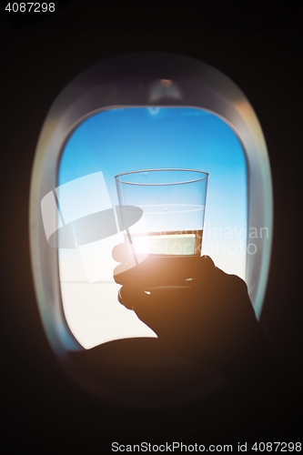 Image of Drink during the flight