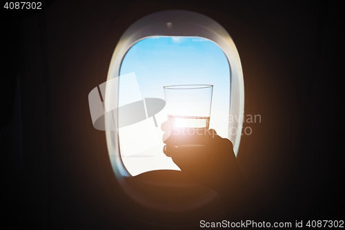 Image of Drink during the flight