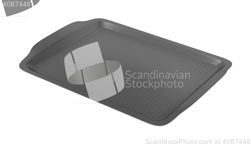 Image of Empty plastic tray