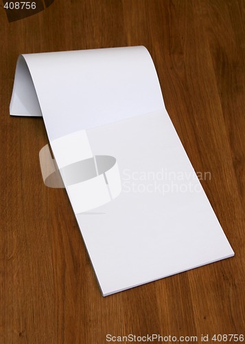 Image of Blank notepad