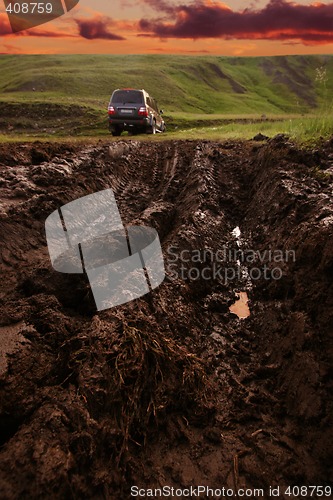 Image of Offroad driving in the wilderness