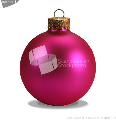 Image of Pink ornament with clipping path