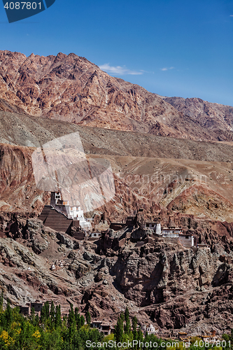 Image of Basgo monastery. Ladakh, India