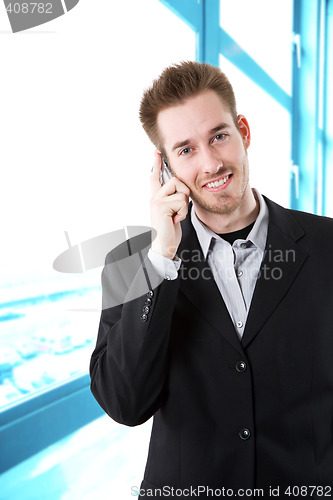 Image of Businessman on the phone