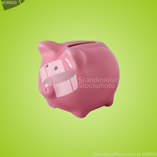 Image of Piggybank isolated on white with clipping path