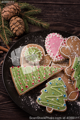 Image of New year homemade gingerbread