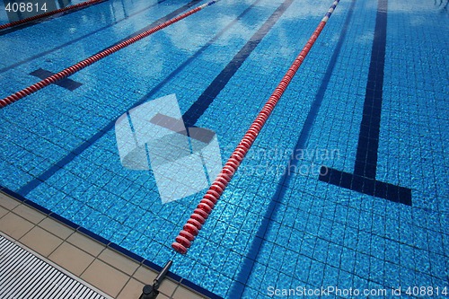 Image of new swimming pool