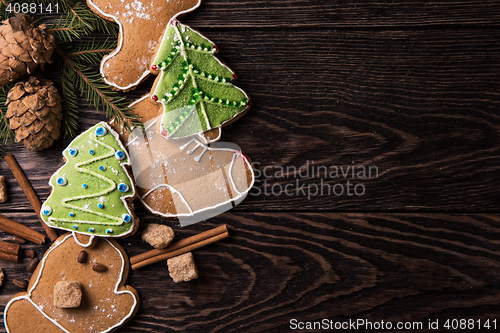 Image of New year homemade gingerbread