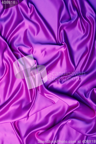 Image of purple silk