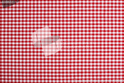 Image of Real picnic table cloth