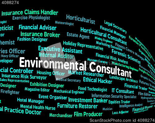 Image of Environmental Consultant Shows Guide Consultation And Environmen