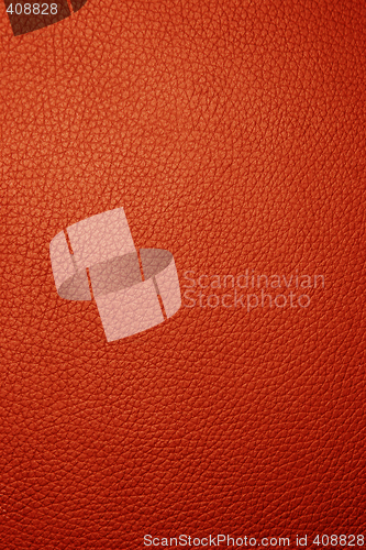 Image of Red leather - Macro