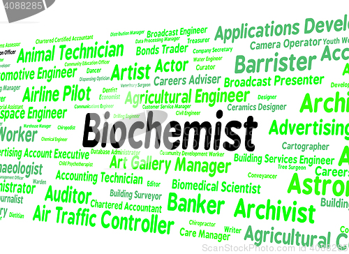 Image of Biochemist Job Represents Life Science And Biochemics