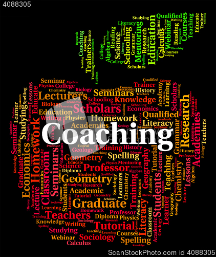 Image of Coaching Word Means Give Lessons And Seminar